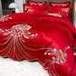 Soft and Breathable Embroidered 4-Piece Bedding Set