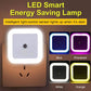 LED Night Lights Plug into Wall 6-Pack, Plug in Night Light, Dusk to Dawn Nightlight Led Night Lights for Bedroom, Bathroom, Hallway Warm White
