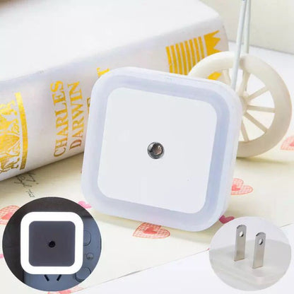 LED Night Lights Plug into Wall 6-Pack, Plug in Night Light, Dusk to Dawn Nightlight Led Night Lights for Bedroom, Bathroom, Hallway Warm White