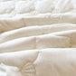 Washed Cotton Ruffle Bed Skirt with Pillow Sham