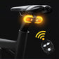 🚴 🔦 Bicycle Wireless Remote Control Turning Tail Light – Auto Brake Sensor, 30+ Light Modes & USB Rechargeable ⚡