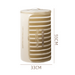 Cylindrical Roll-Up Quilt Storage Bag with Zipper