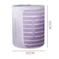 Cylindrical Roll-Up Quilt Storage Bag with Zipper