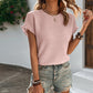 💐50% OFF ! Women‘s Round Neck Ultra-Soft Top – Ultimate Comfort & Breathable Fabric 🌸☁️【Limited Offer】