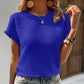 💐50% OFF ! Women‘s Round Neck Ultra-Soft Top – Ultimate Comfort & Breathable Fabric 🌸☁️【Limited Offer】
