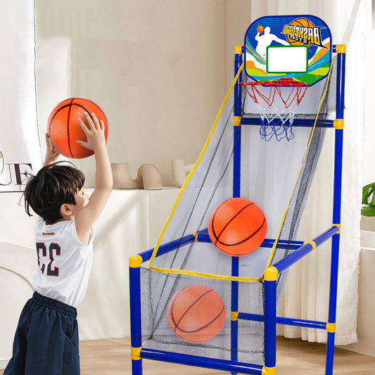 ⏰49% OFF NOW!⛹️Fast Shipping 🚚💨Kids' Indoor Basketball Arcade Game with 4 Balls🏀