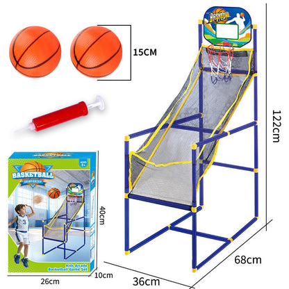 ⏰49% OFF NOW!⛹️Fast Shipping 🚚💨Kids' Indoor Basketball Arcade Game with 4 Balls🏀