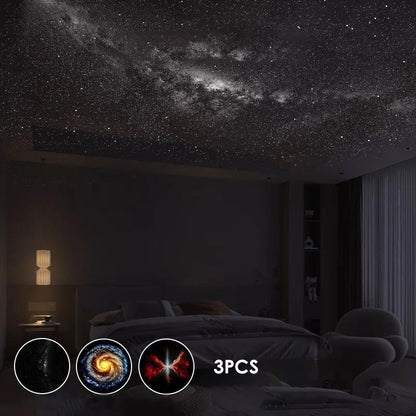 🔭 50% OFF NOW! 🌌 2-in-1 Starry Sky Projector & Night Light – Dual Modes, Interchangeable Films & USB Powered – Calm Nights, Magical Rooms 🛌