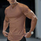 👕 50% OFF NOW! 💪 Casual Solid Color Athletic T-Shirt for Men – Breathable, stretchy & moisture-wicking – perfect for training, running or daily comfort 🏃‍♂️