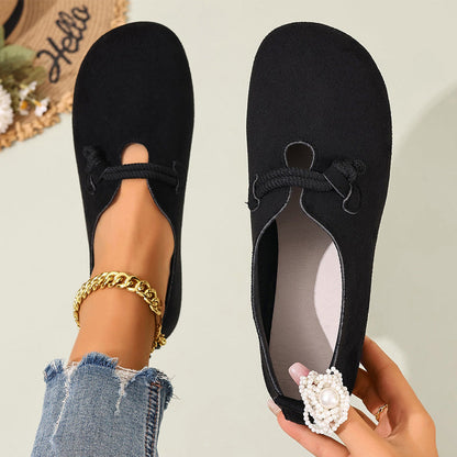 📢📢 66% OFF !! ⏰ Comfortable slip-on faux suede ballerina flats