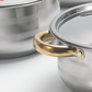 🍳 50% OFF NOW! 🔥 5-Piece Stainless Steel Cookware Set with Glass Lids – Durable, Even Heat Distribution & Elegant Design ✨