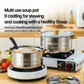 🍳 50% OFF NOW! 🔥 5-Piece Stainless Steel Cookware Set with Glass Lids – Durable, Even Heat Distribution & Elegant Design ✨