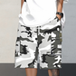 🥳SUMMER HOT SALE🥳💞50K+ SOLD!💥50% OFF! 🔥Men's Camo Cargo Shorts with Drawstring Waist