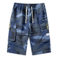 🥳SUMMER HOT SALE🥳💞50K+ SOLD!💥50% OFF! 🔥Men's Camo Cargo Shorts with Drawstring Waist