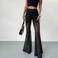 💐50% OFF ! Floral Lace Flare Pants – Trendy & Feminine ✨👖【Limited Offer】