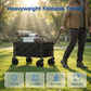 🌲 Scandinavian outdoor trolley – foldable, on wheels & perfect for the beach, the woods & festivals; built to withstand rough handling and all weathers 🌦️