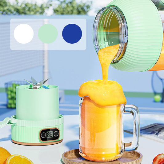 ✅ Last 30 pieces – 50% OFF! Don't wait! 🏃‍♀️💨Multifunctional Portable Juicer Cup With Digital Display