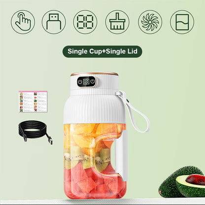 ✅ Last 30 pieces – 50% OFF! Don't wait! 🏃‍♀️💨Multifunctional Portable Juicer Cup With Digital Display