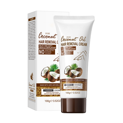 Coconut Oil Hair Removal Cream for Smooth Skin