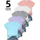 🔥2026 Hot sale 50% OFF🔥5-Pack Versatile Solid Color T-Shirt