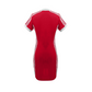 Women's Sporty V-Neck Bodycon Mini Dress   Buy 2 or more → Free delivery