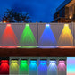 ✅ Solar Outdoor Wall Light – 3 Colors & Rainbow – light up your garden with magic! 🌞🏡🌈