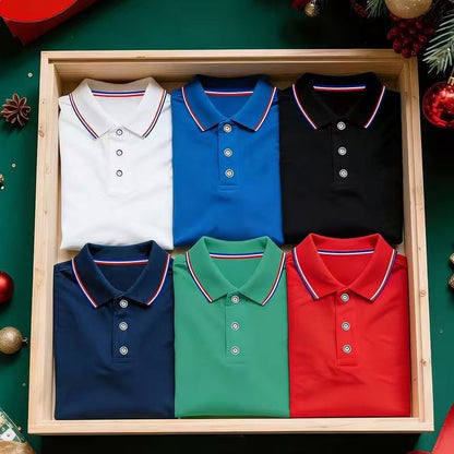 👔 60% OFF NOW! 👕 Men's Classic Short-Sleeve Collared Shirt Set – Breathable Fabric, Wrinkle-Resistant & Perfect for Daily Wear 🌟
