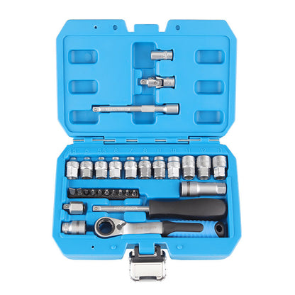 29pcs Core Ratchet Socket Wrench Kit✅ Limited time discount – home essential. One box solves all your tool needs. Don't miss out!