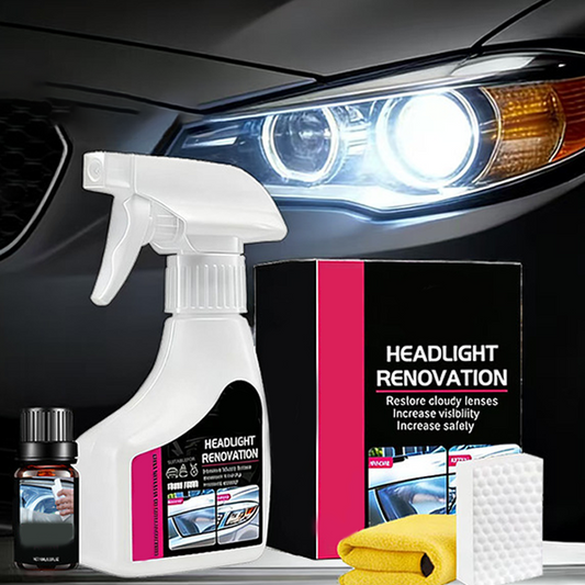 ⏳Limited-time 50% off⏰Professional Car Headlight Repair & Polishing Kit🚗💡✨
