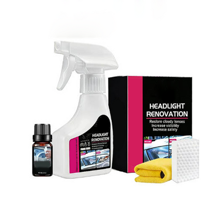 ⏳Limited-time 50% off⏰Professional Car Headlight Repair & Polishing Kit🚗💡✨