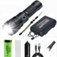 Set of Super Bright Waterproof Rechargeable Flashlights with Zoom🎉 Limited time deal – grab your set today!