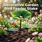 🌸Limited Time Special Price ￡10.99!!🪷Vibrant Garden Flower Stake Bird Feeder🍃