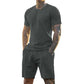 Men's Athletic T-Shirt & Shorts 2-Piece Set 💪 The Ultimate Men's Fitness Set🏋️‍♂️