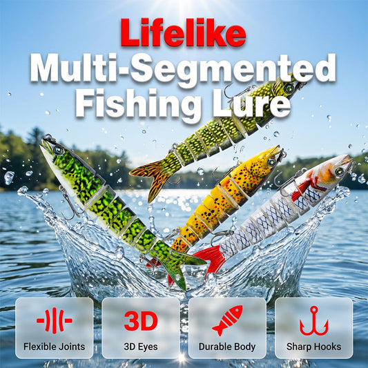 🐟Multi-Segmented Bionic Fishing Lure🌊