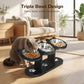🍲🐕50% OFF – Limited Time！Anti-Slip Elevated 3-Bowl Pet Feeder – Raised Design Protects Joints, 3 Bowls for Food, Water & Treats! | No More Spills or Sliding