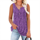 📢LAST DAY SPECIAL PRICE: ￡14.99!⏰Women's Printed Button Sleeveless Top