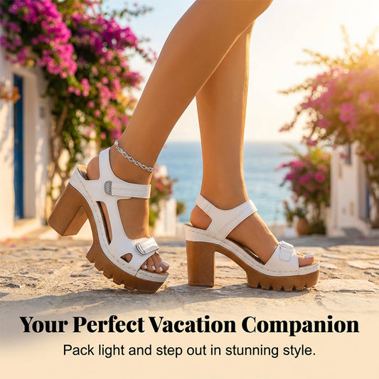 Limited time discount – bestselling sandals! 🔥👡Women's Summer Platform One-Strap Sandals