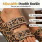 Women's Fashion Platform Sandals with Double Buckle.  Buy 2 pairs, get free delivery
