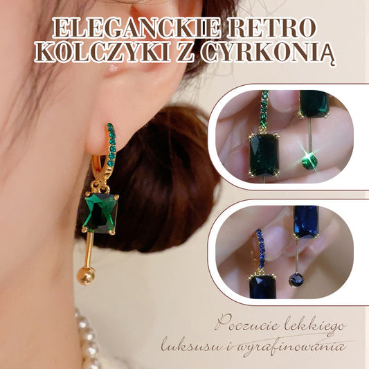 Elegant retro rhinestone earrings 💎✨