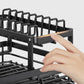 Two-tier dish rack for the kitche