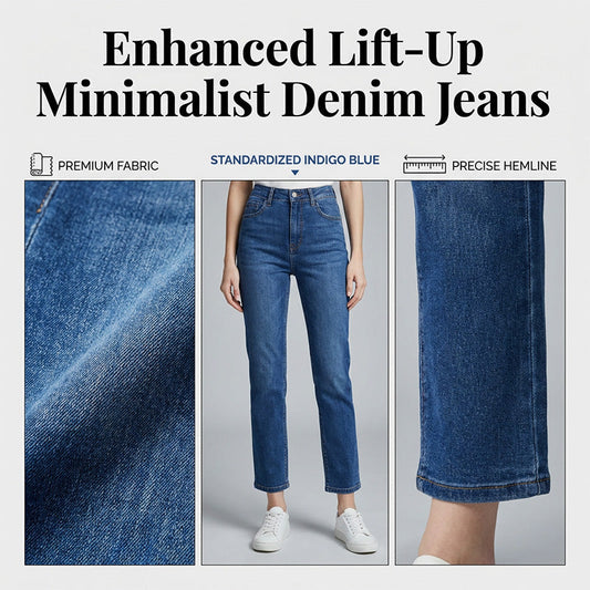 Women's High-Waist Straight Jeans – classic, comfortable & timeless 👖✨