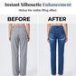 Women's High-Waist Straight Jeans – classic, comfortable & timeless 👖✨