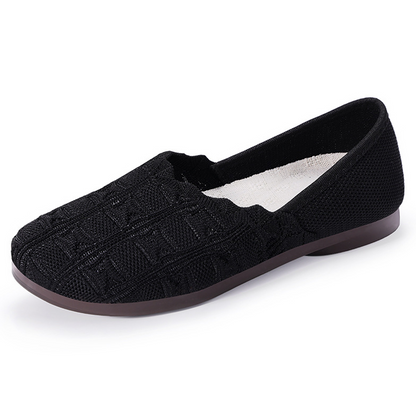 ⏳Limited-time 50% off⏰Women's Breathable Woven Slip-On Flats🥿