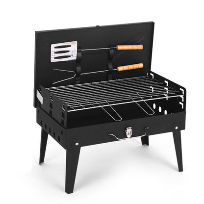 🍢 LIMITED-TIME 50% OFF! ✨ Portable Folding Charcoal Grill – Stainless Steel, Quick Setup, Easy Clean 🍃