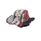 Patchwork Multicolored Mushroom Hemp Hat with Pocket   Buy 2  save £3 （Free Delivery）
