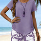 🔥2026 New Arrival🔥Women's Asymmetrical Top & Capri Pants 2-Piece Set