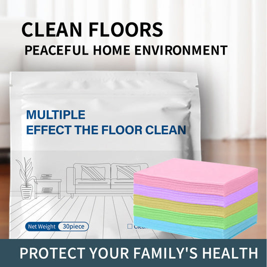 🏆LAST DAY SALE 50% OFF🔥30-Pieces Multi-Effect Floor Cleaning Sheets