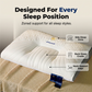 ⏳Limited-time 50% off⏰Ergonomic Latex Pillow for Neck Support🛌🌃