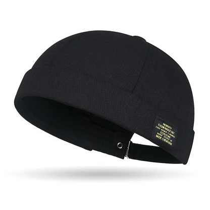 🧢 50% OFF NOW! 🍂 Unisex Vintage Style Brimless Docker Cap – Breathable Cotton, Adjustable Fit & Timeless Look for Daily Wear 💼
