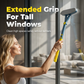 ⏳LAST DAY SALE 53% OFF !!📢 Extendable Window Mesh Screen Cleaner Tool ✨– Adjustable Long Handle, Removes Dust & Cobwebs from Screens Easily 🪟💨